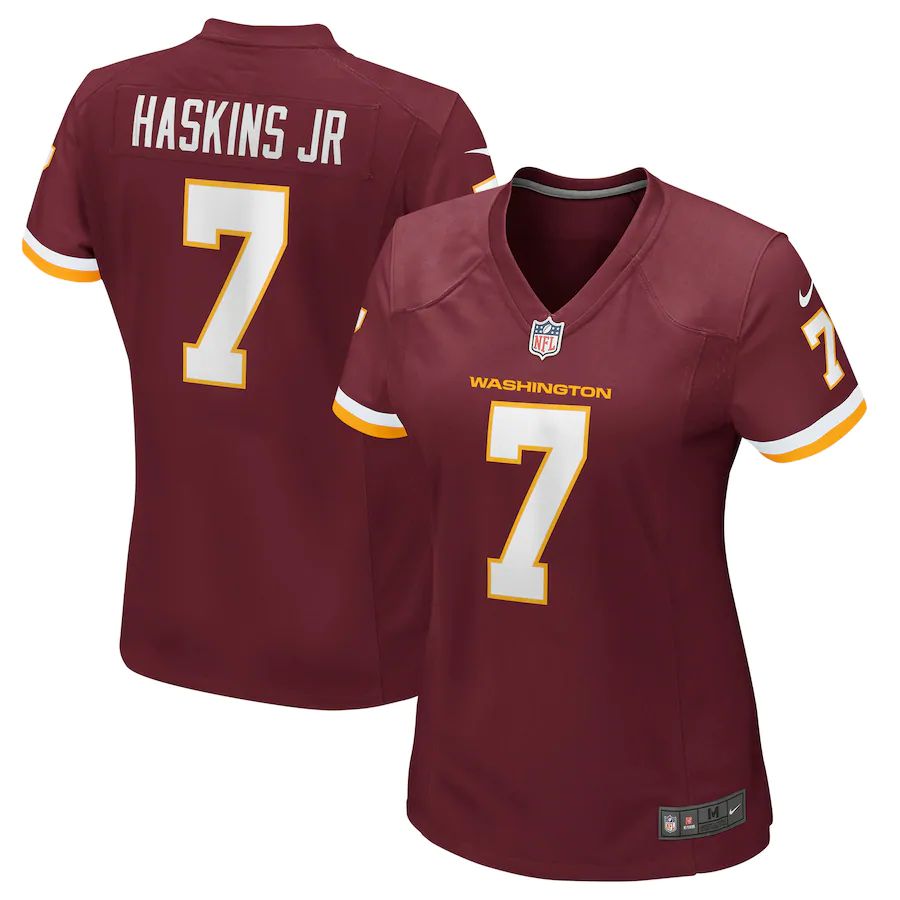 Women's Dwayne Haskins Burgundy Player Limited Team Jersey