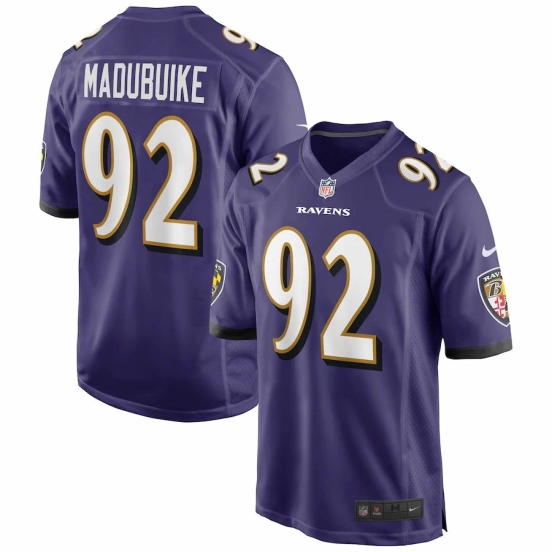 Men's Justin Madubuike Purple Player Limited Team Jersey