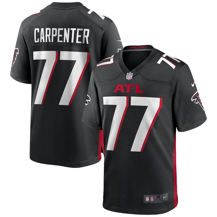Men's James Carpenter Black Player Limited Team Jersey