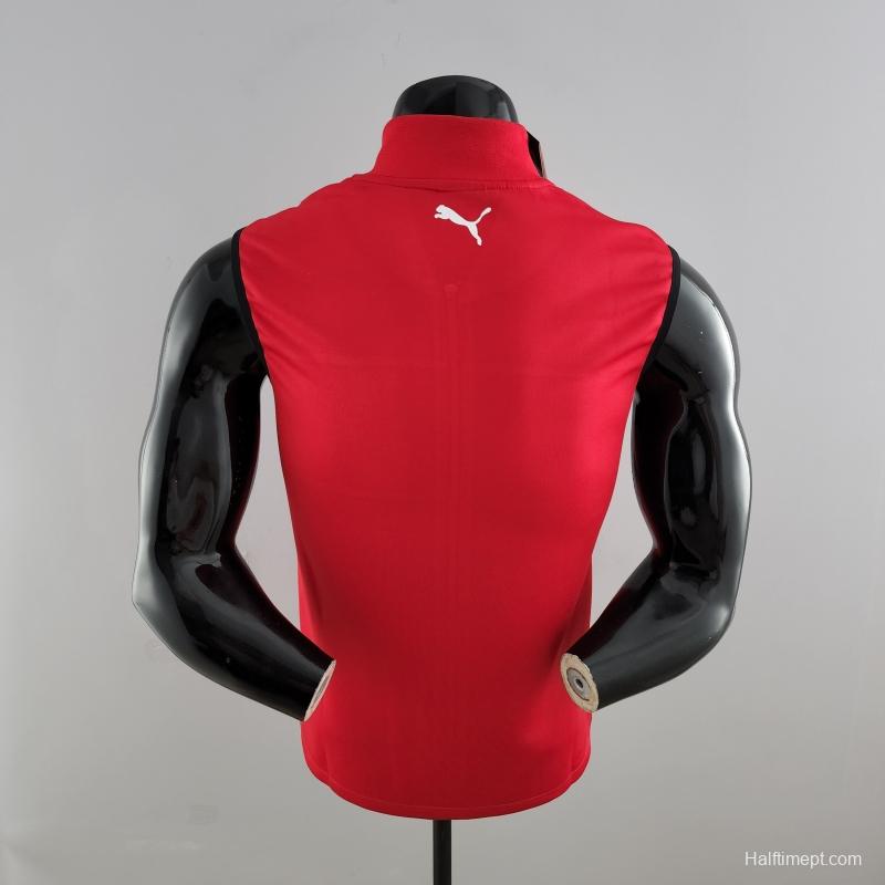 2022 F1 Ferrari Red Vest #0002