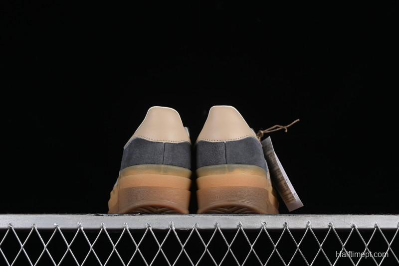 Adidas Originals Gazelle Bold IE0428 Low-Top Sneakers with Thick Sole for Casual Wear Anti-Slip and Durable - IE0428