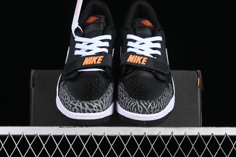 Nike Air Jordan Legacy AJ312 Low Strap Triple Fusion Sneakers - CD9054-018