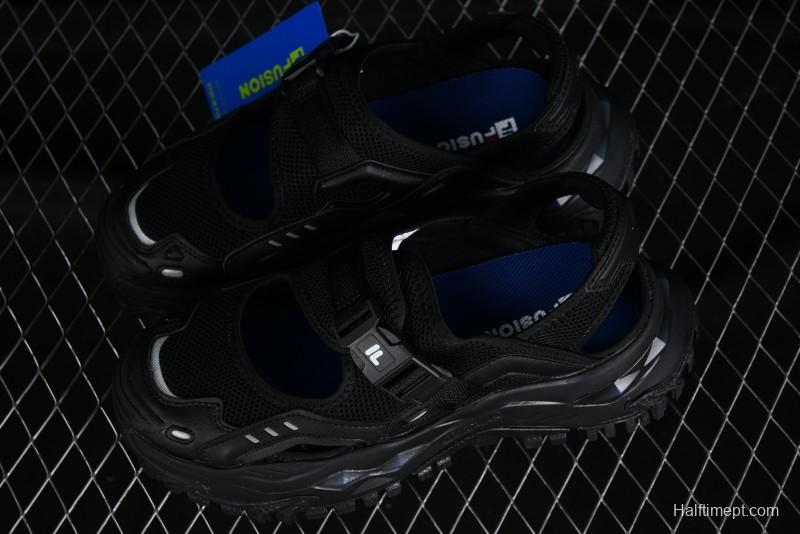 Fila Fusion Thick-Sole Hard Candy Sandals - T12W421403FBK