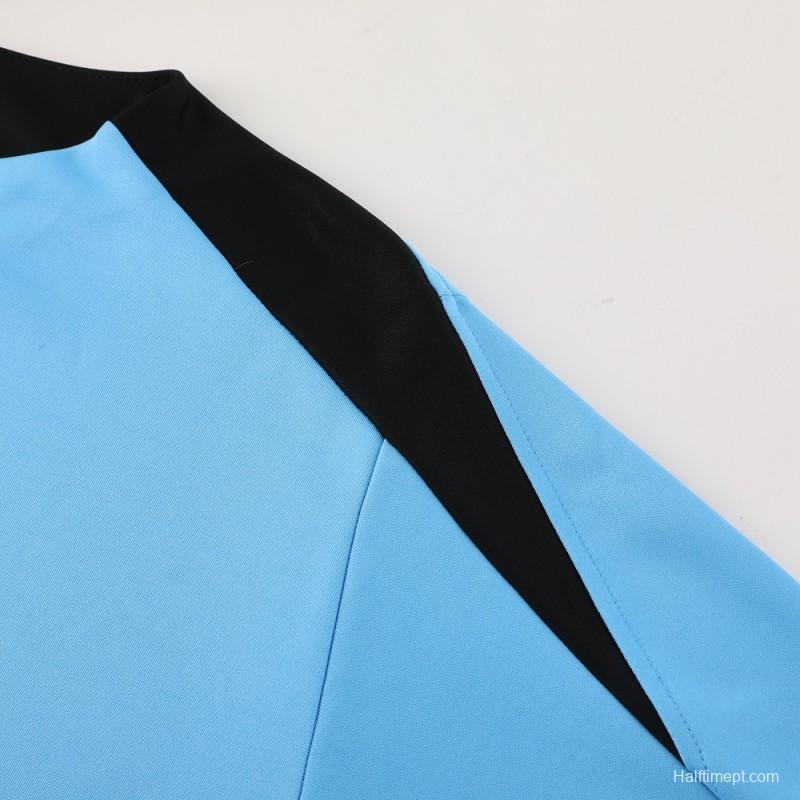 24/25 Nike Blue Full Zipper Jacket +Long Pants