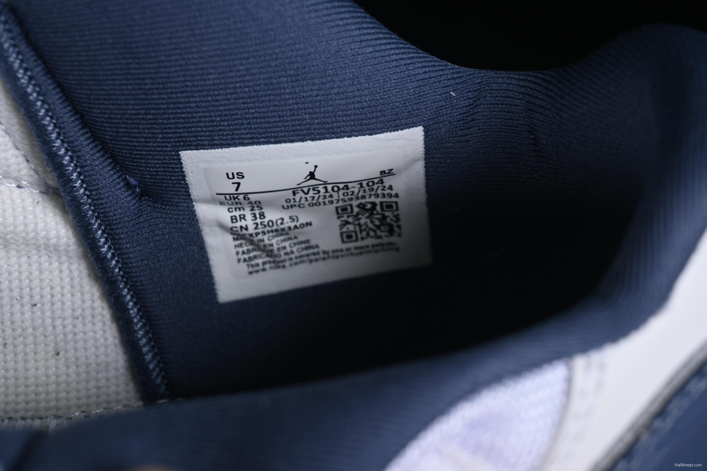 Nike Air Jordan 11 Low "Diffused Blue" Retro Basketball Shoes with Patent Leather Accents - FV5104-104