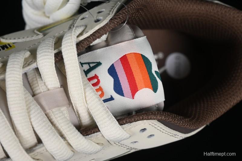 Nike SB Dunk Low Apple Colorway Low-Top Casual Skateboarding Shoes - MU0232-368