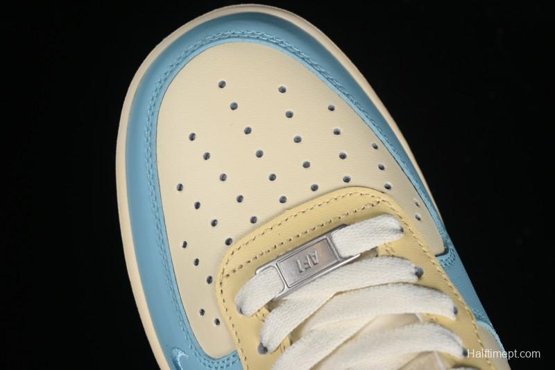 Nike Air Force 1 '07 Low Custom Casual Sneakers with Full-Length Honeycomb Air Cushion - XL2312-555