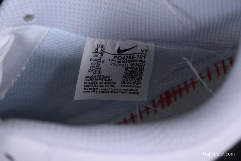 Nike Air Force 1 '07 Low Casual Sneakers in Black and White - FQ4296-101