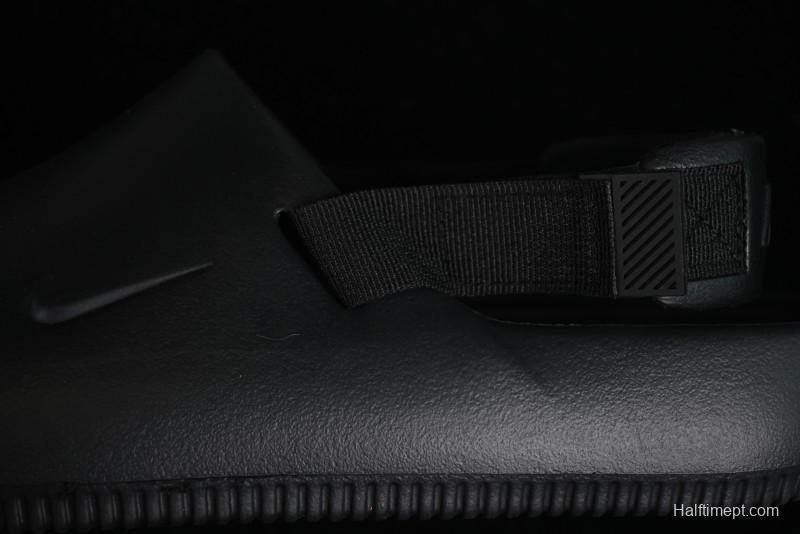 Nike Calm Slide Mule Comfortable Foam Sandals with Textured Footbed - FB2185-001