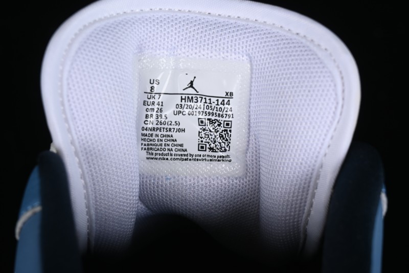 Nike Air Jordan 1 Low AJ1 Casual Lifestyle Sneakers - HM3711-144