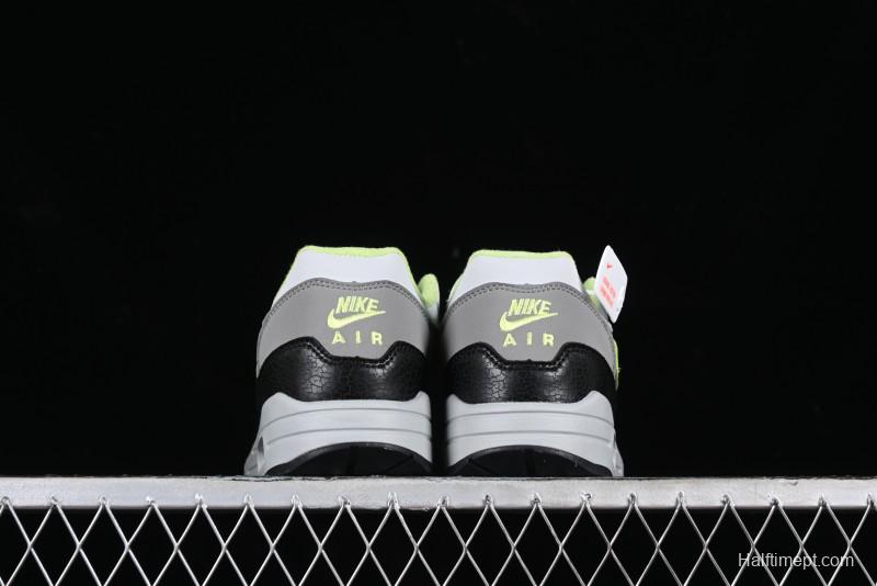 Nike Air Max 1 Retro Running Shoes with Half-Sole Air Cushion - HF3713-002