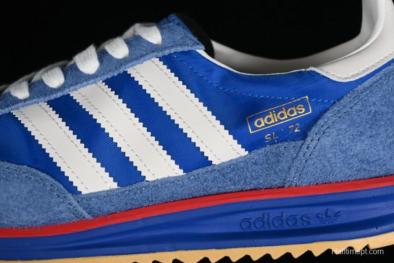 Adidas Originals SL 72 RS Retro Running Shoes with Nylon Upper and Rubber Outsole - IG2132