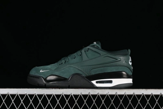 Nike Air Jordan 4 Remastered Military Green Sneakers - HF4334-300