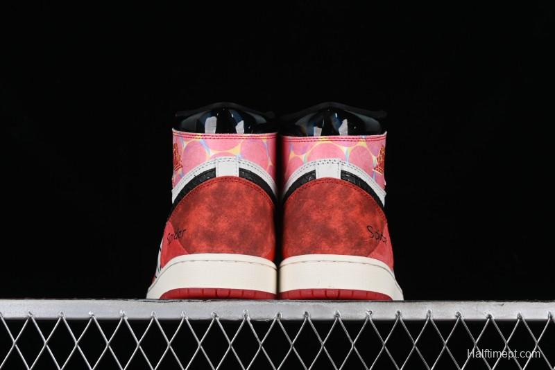 Nike Air Jordan 1 High OG "Next Chapter" Basketball Shoes with Original Leather and 3D Wings Logo - DV1748-601