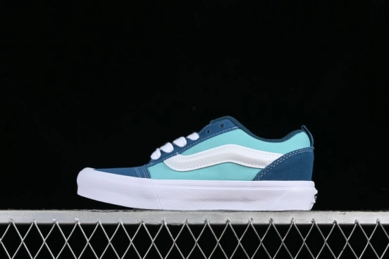 Vans Classics Knu Skool Retro Sneakers with Enlarged Toe and Thickened Trim - VN0009QCADR