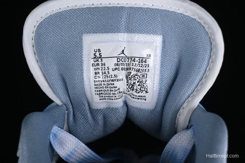 Nike Air Jordan 1 Low AJ1 White Magnolia Casual Sneakers - DC0774-164