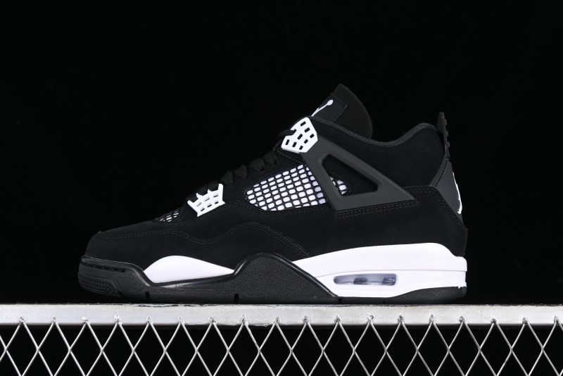Nike Air Jordan 4 Retro "White Thunder" Basketball Shoes - FQ8138-001