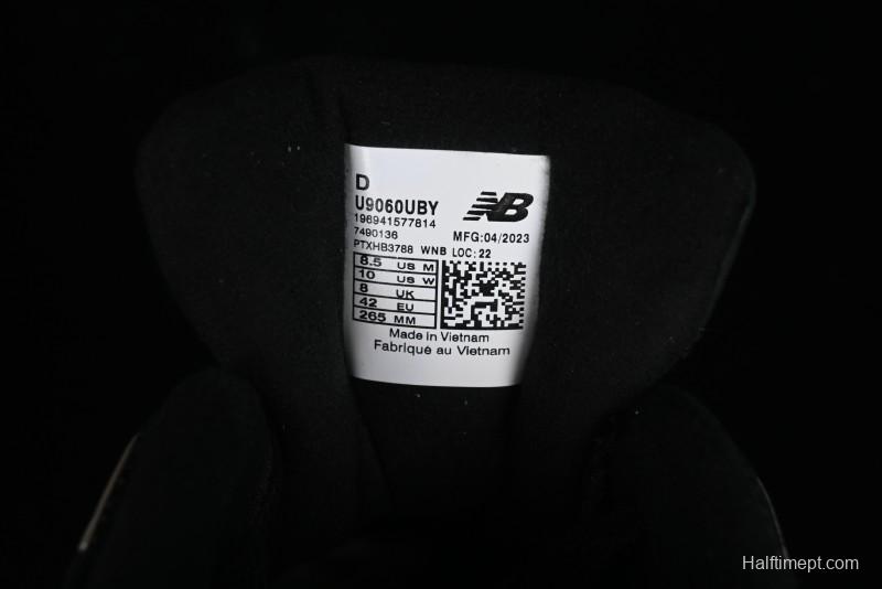 Joe Freshgoods x New Balance NB9060 Retro Casual Running Sneakers with ABZORB Cushioning - U9060UBY