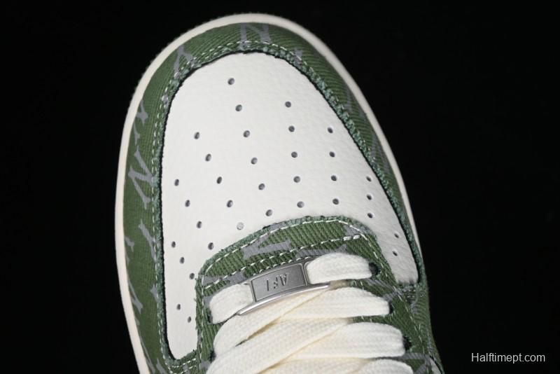Nike Air Force 1 '07 Low LV Collaboration - Lotus Green Casual Sneakers - HD1968-029