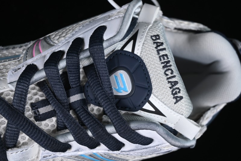 Balenciaga Runner Kith Four Color Retro Casual Sneakers - W3RMU9154