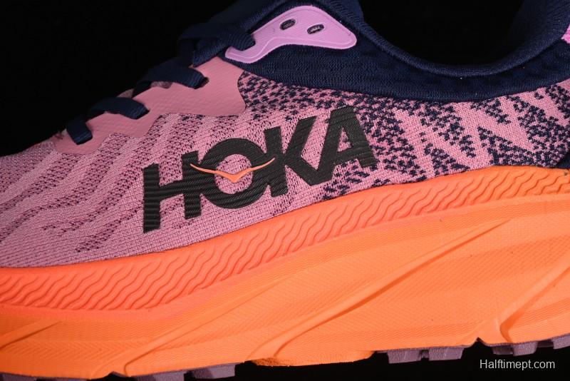Hoka One One Challenger ATR 7 Low Trail Running Shoes with Lightweight Cushioned Midsole - 1134498 WMCY