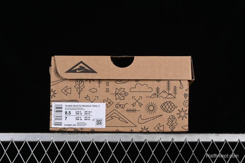 Nike Pegasus Trail 5 Lightweight Comfortable Durable Low-Top Running Shoes - DV3865-402