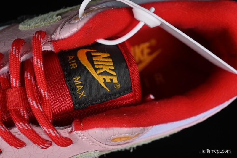 Nike Air Max 1 Retro Running Shoes with Half-Sole Air Cushion - FZ4133-640