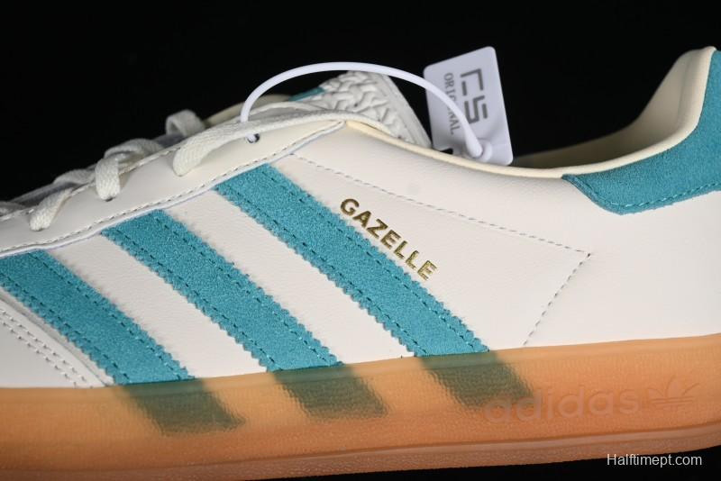 Adidas Originals Gazelle Indoor JI2583 Retro Casual Low-Top Sneakers with Non-Slip and Wear-Resistant Sole