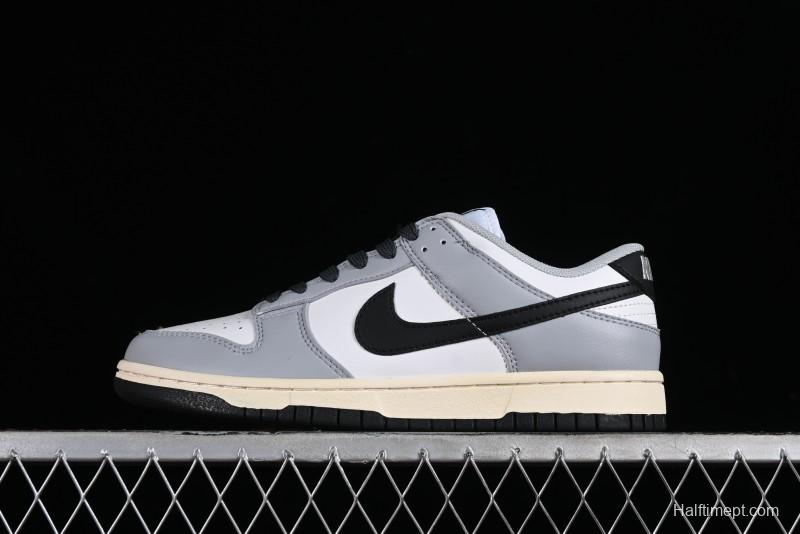 Nike Dunk Low SB Light Smoke Grey White Grey Casual Skate Shoes - DD1503-117