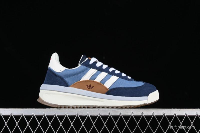 Adidas Originals SL 72 Retro Running Shoes with Nylon Upper and Rubber Outsole - JI2506