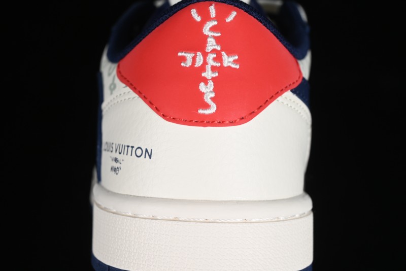 Nike Air Jordan 1 Low OG SP Travis Scott x Fragment Design Collaboration Sneakers - LJ5188-002