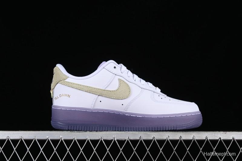 Nike Air Force 1 '07 Low Casual Sneakers with Full-Length Air Cushion - HF5719-139