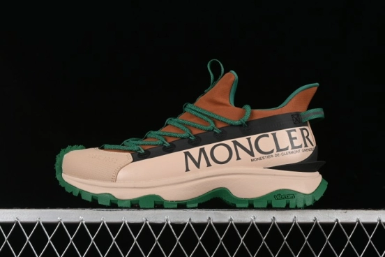 Moncler Trailgrip GTX Hiking Shoes with Cordura Nylon Gore-Tex Waterproof and Vibram Outsole - M00240M3457