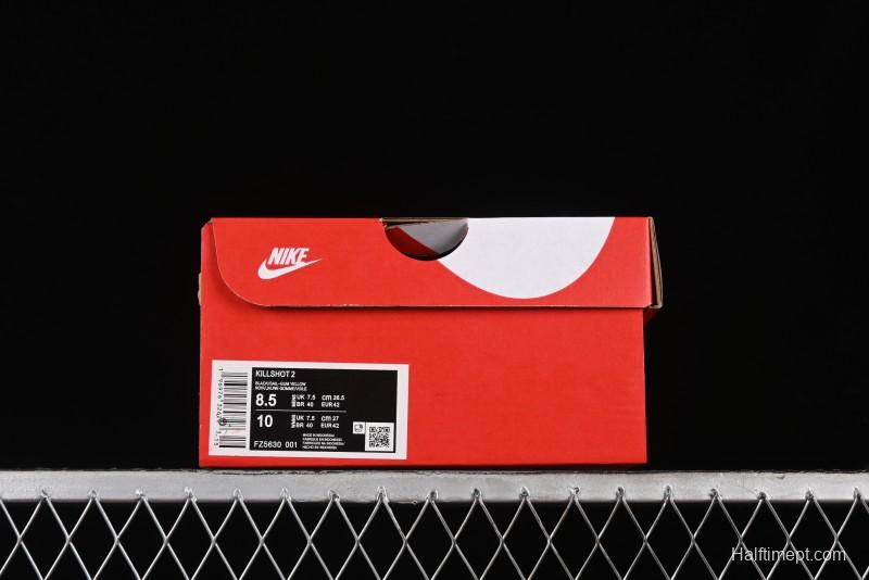 Nike Killshot 2 Retro Comfortable Non-Slip Low-Top Sneakers - FZ5630-001