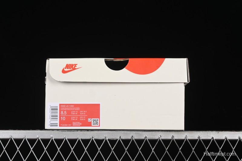 Nike Stussy Roshe Run LD-1000 Comfortable Versatile Non-Slip Durable Waffle Low-Top Casual Running Shoes - FQ5369-001