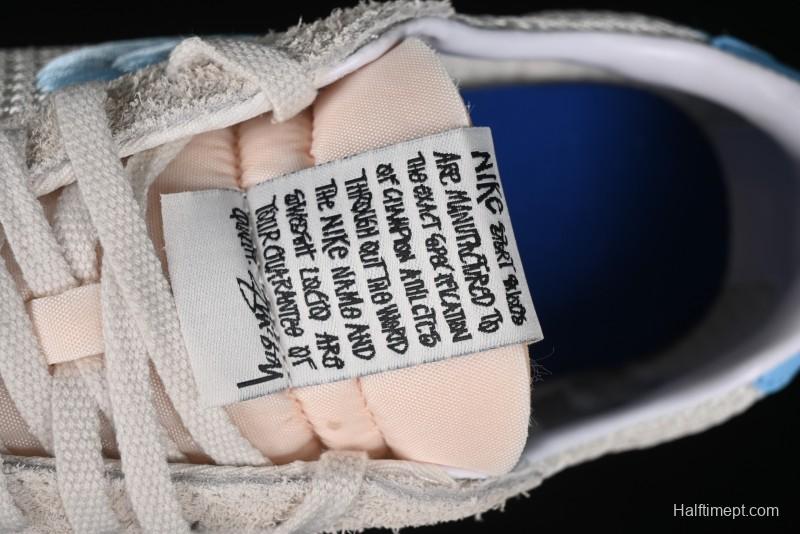 Nike Stussy Roshe Run LD-1000 Comfortable Versatile Non-Slip Durable Waffle Low-Top Casual Running Shoes - FQ5369-001