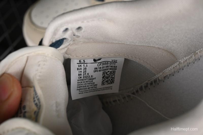 Nike SB Dunk Low Bape Collaboration - Beige Blue Anniversary Custom Low-Top Casual Sneakers CF3688-011