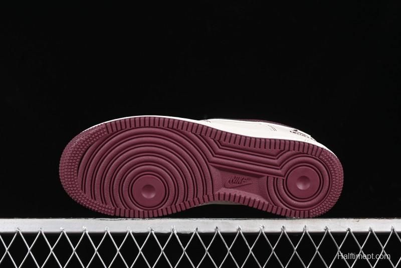 Nike Undefeated Air Force 1'07 Low Casual Sneakers with Custom Leather and Reflective Details - UT2023-206