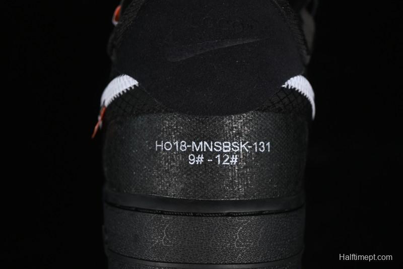 Nike Off White x Air Force 1 Low OW Transparent Black - AO4606-001