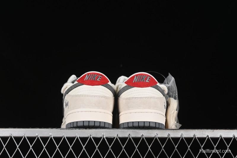 Nike SB Dunk Low Stussy Anniversary Edition Custom Low-Top Casual Sneakers - SJ2068-280