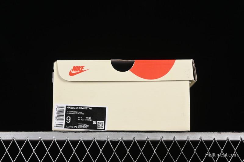 Nike SB Dunk Low x Supreme x Stussy Anniversary Customized Sneakers in Off-White Grey Check - SJ2068-272