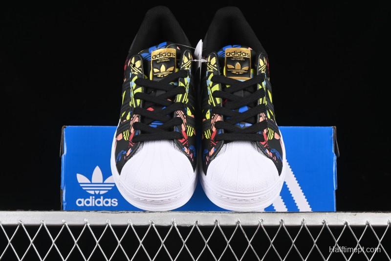 Adidas Superstar H00182 Casual Sneakers with Shell Toe Design - H00182