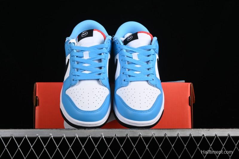 Nike Dunk Low Next Nature "N7" SB Casual Skate Shoes with Vibrant Color Blocking - HJ9088-488