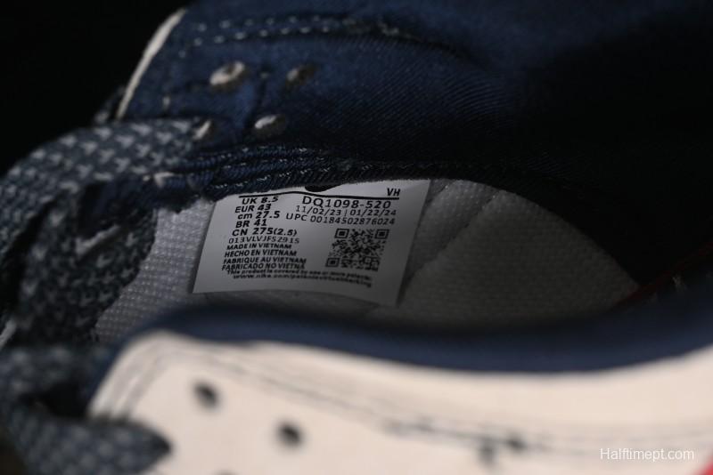 Nike SB Dunk Low Stussy Collaboration - Anniversary High-End Custom Low-Top Casual Skate Shoes - DQ1098-520