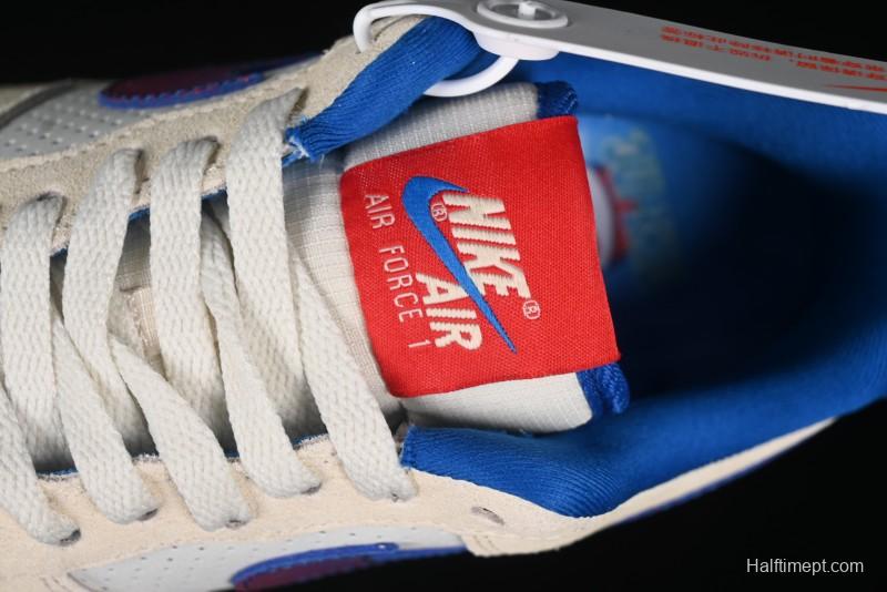 Nike Air Force 1 '07 Low Casual Sneakers with Full-Length Air Cushion - HQ3618-113