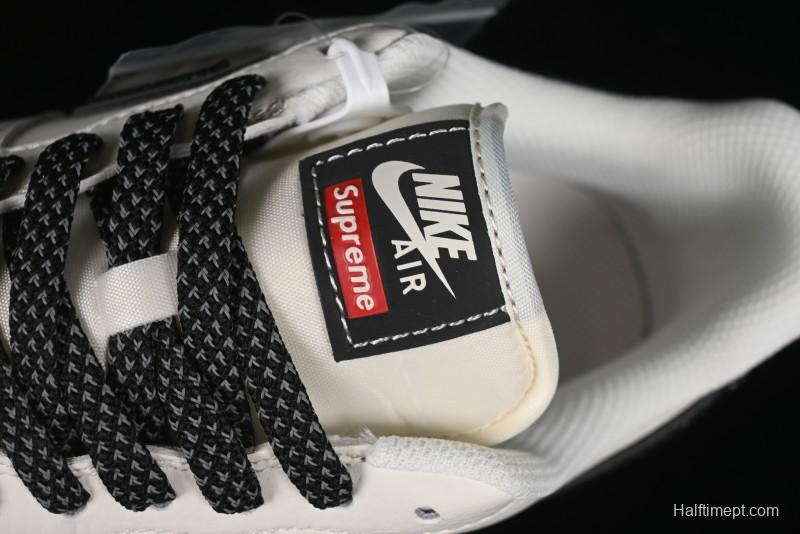 Nike Air Force 1 '07 Low Supreme Collaboration - White Black - XZ3368-001