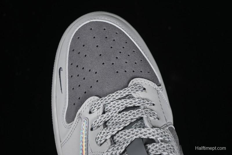 Nike Travis Scott x Fragment Design x Air Jordan 1 Low OG SP AJ1 Low Top Casual Sneakers - AG3702-803