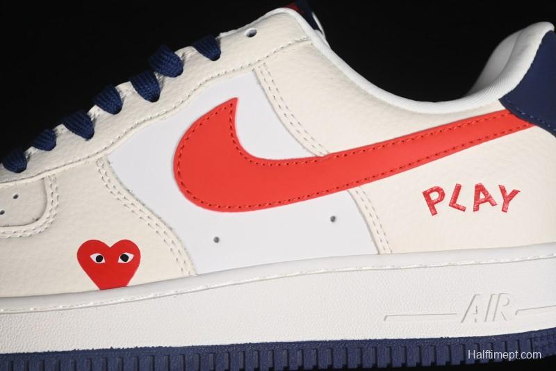 Nike Air Force 1 '07 Low CDG Play Sneakers - KK1988-004