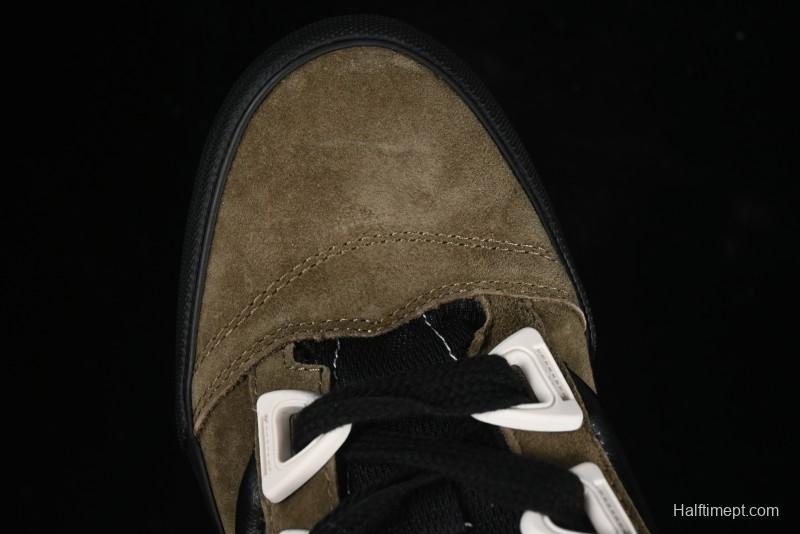 Vans Knu Skool DR Black Green New Series Chunky Sneakers - VN000CZU0BP