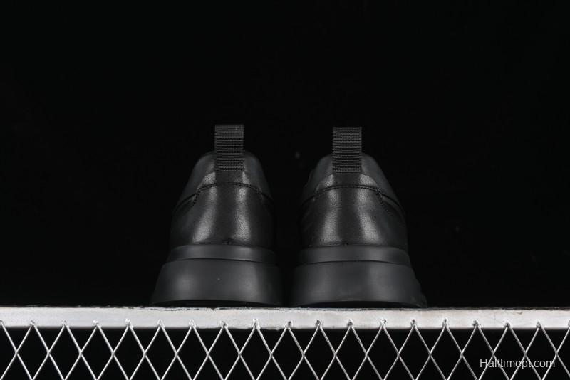 Ecco Street ACE Series Autumn New Retro Fashion Genuine Leather Platform Casual Sneakers - 63336101001